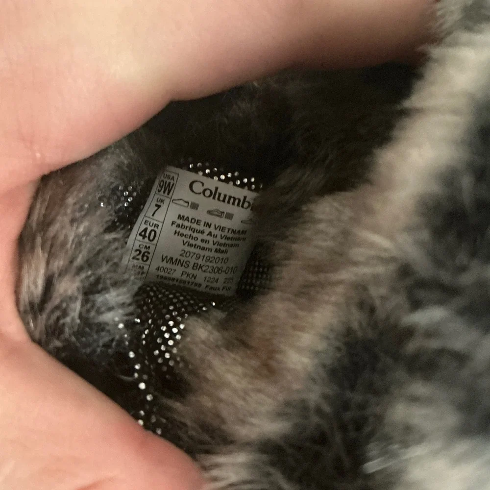 Columbia Women's Waterproof Winter Snow Boots Fur Lined Warm Insulated Size 9 - Picture 7 of 7